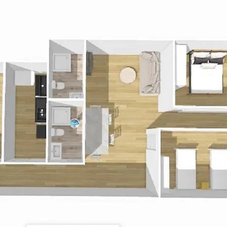 דירה Marques-home 4 Bedrooms 2 Banos-terraza-terrace